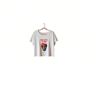 Wild Fable White Tee with Red Text